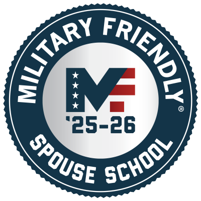 2025-26 Military Friendly School: Spouse School logo